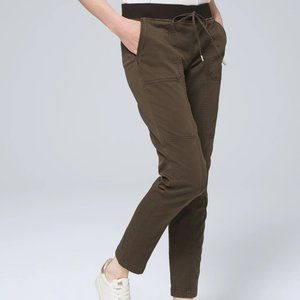 WHBM Tapered Ankle in Army Olive Green Size 14 (Color different than picture)